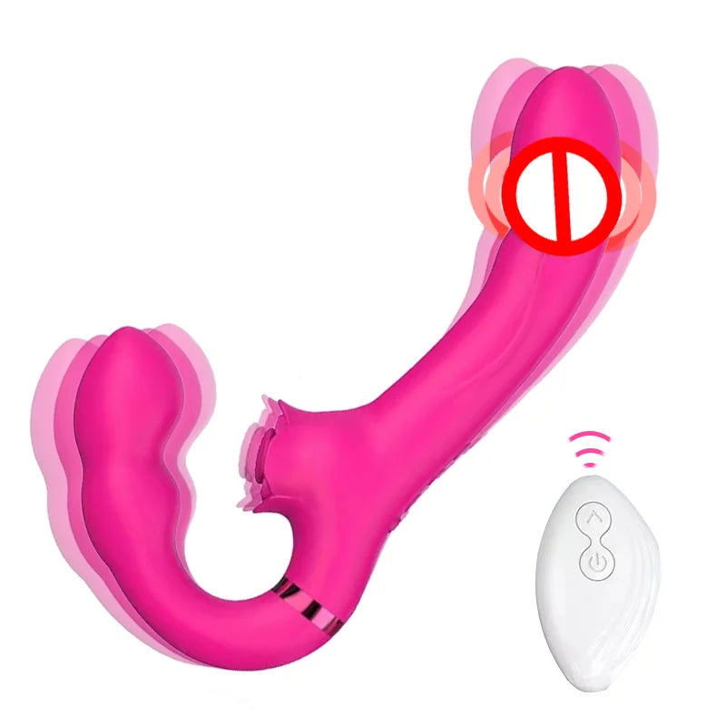 Double Head Resonance Vibrator: Dual Stimulation